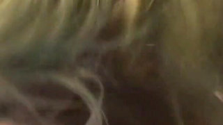 Big tits blonde getting fucked in a locker room