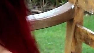 Ruiva Gostosa Fode Em Publico Na Casa De Campo