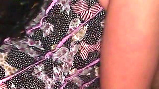 Katie Kaliana arranges three-way sex with a cock between her big tits