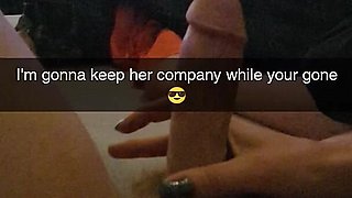 Cheating Breed Whore Wife Fucked on Snapchat