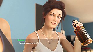 Milf Alita4k in a sexy animated game adventure featuring a seductive mother figure