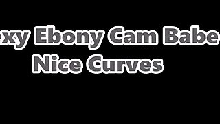 Sexy Ebony Cam Babe