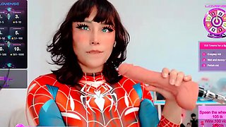 Amateur Webcam Teen Flashes Masturbates