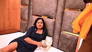 Big Boobs Indian Wife Fucking Young and Swallows a Big Tight Dick Juice