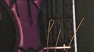 Mistress Luciana Smoking Humiliation Bondage Hanging CBT a Cigarette Break for Mistress Luciana