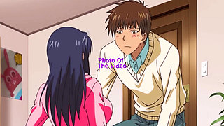 First Time with my Hairy Stepsis, Her Pussy is Completely Drenched - Uncensored Hentai