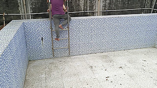 Indian Telugu Romantic Couple Enjoying Sucking Doggy Style Hard-core Fucking In Swimming Pool Telugu-Fuckers