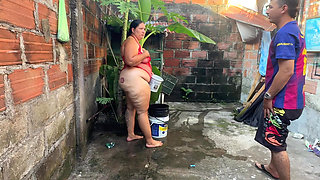 MY NEIGHBOR COMES INTO MY HOUSE SEES ME IN THE GARDEN THIS HAPPENED