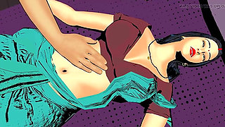 Hot Indian MILF hardcore Sex Animation video