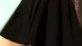 Small titted brunette amateur anal nailed at home