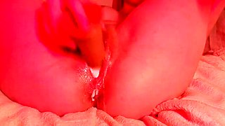 CreamyJuvia Masturbates Close-Up to Intense Orgasm with Moaning