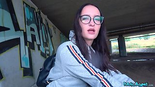 Hot Czech body fucked under bridge