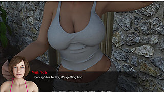 Melinda Spilled Milk Over Her Boobs