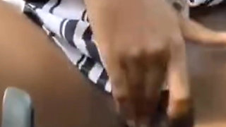 Masturbating Outside in the Car Almost Caught