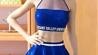 University of Problems 49 - the Revealing Cheerleader Uniform by Misskitty2k