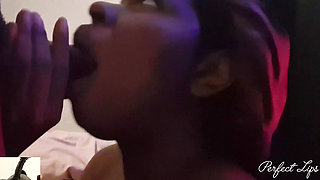 Beautiful blowjob with nice soft lips