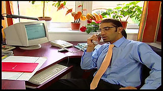 The New Secretary Is a Real Slut and the Boss Knows It