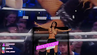 3D WWE Becky Lynch women wrestling