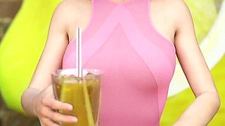 Step Sister Gives Me Blowjob in Public Pool - 3D Hentai Animated Porn - Milfy City