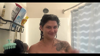 MILF in the Shower