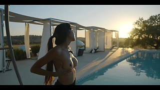 I Walk Along the Pool,