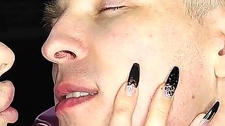 Passionate Aggressive Strong Powerful French Kisses