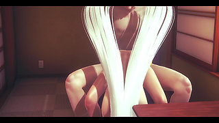 Genshin Impact Hentai - Ningguang Hard Sex in the Jade Chamber [handjob, Blowjob, 69, Fucked] - Japanese Asian Manga Anime Game