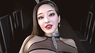 3D big boobs slut mature milf have a hardcore sex with big dick stranger