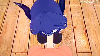 Busty cartoon girl hot porn video