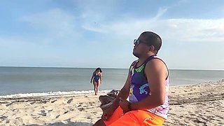 Amateur Latina Leyne Rodriguez Beach Sex With Stepbrother