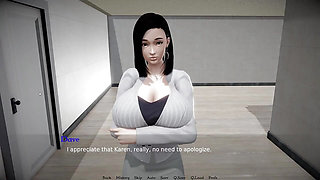 Goth Redhead and Demon Blowjob- Bound by Lust #4- Gameplay