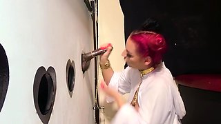 Cheri Pi - Double Feature - Latex Fuck & Suck + 3 Glory Hole Scenes