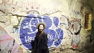 Yellow Bikini Tease: Petite's Intimate Indoor Ride