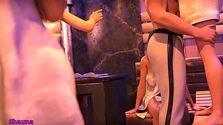 Steamy scenes with a little bit of milf drama and leather boots