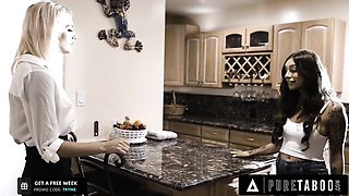Fine-looking Seth Gamble and Kenna James - facial sex - Pure Taboo