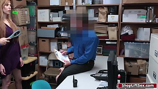 Mommy and stepdaughter pound for stealing