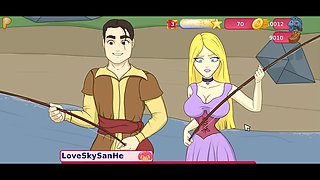Giant ass pumpkin sex with Loveskysan69real in this wild anime fantasy