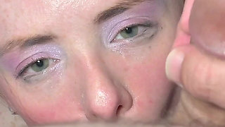Skinny Tiny Redhead POV Hotel Fuck