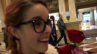 Busty Amateur Redhead Emo Babe Fucking POV