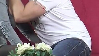 Hot milf rides big cock deeply into her horny pussy