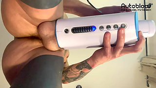 WILD POINT-OF-VIEW of Hoss Kado using Autoblow