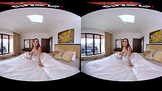 Rachel Evans In; Big Tits In Bra And Panties Strips