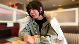 Extreme close up of Japanese teen masturbating Uncensored