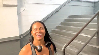 I Gave My Ass to a Gym Trainer in the Shopping Mall Parking Lot