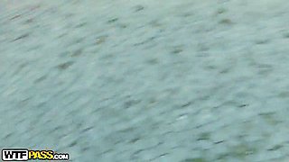 Outdoor Flashing & Butt Sex Love Making