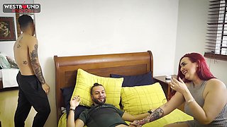 Whorish Housewife Christy Evans Pummels Hubby And Ex-Convict Cousin