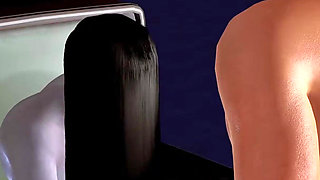 Sadako Handjob (the Ring - Halloween Animation)