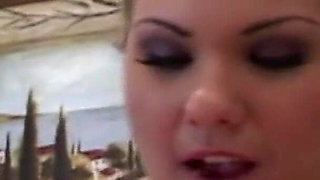 Sexy Aubrey Addams Shows off Wet and Horny Pussy Dildo Masturbation