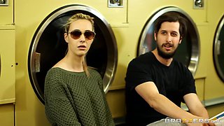 Jasmine's At The Laundromat With Danny D, Jasmine James - Brazzers