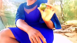 Fun times in a village kitchen